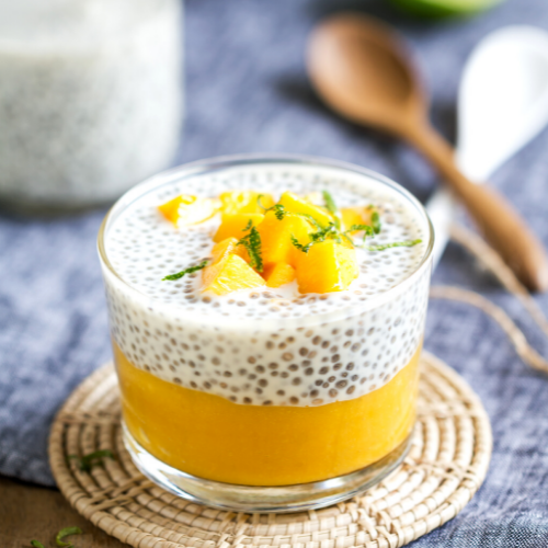 MANGO CREAMSICLE CHIA PUDDING