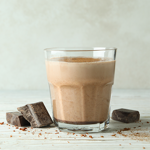 low carb snack chocolate shake for weight loss