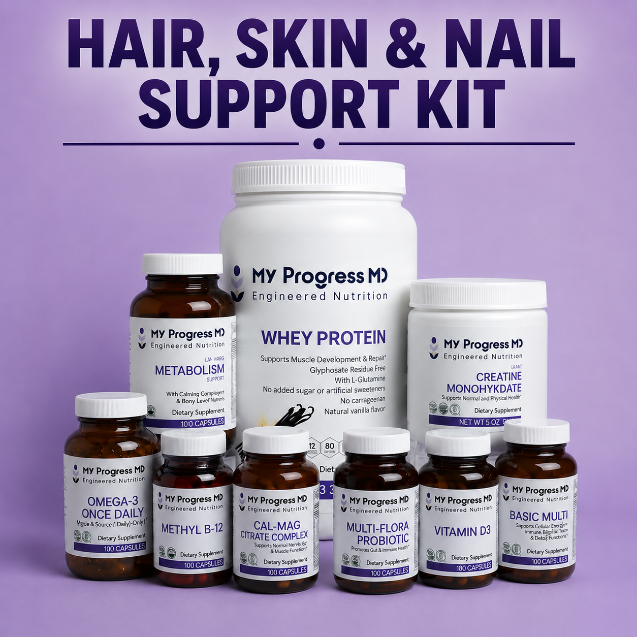 Hair, Skin & Nail Support Kit